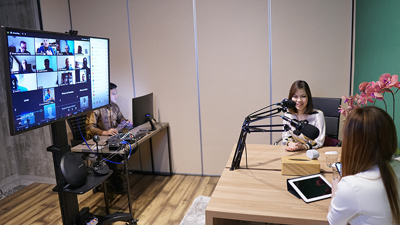Sewa studio podcast Jakarta
