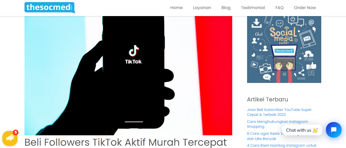 beli followers TikTok murah