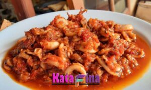 membuat sambal cumi